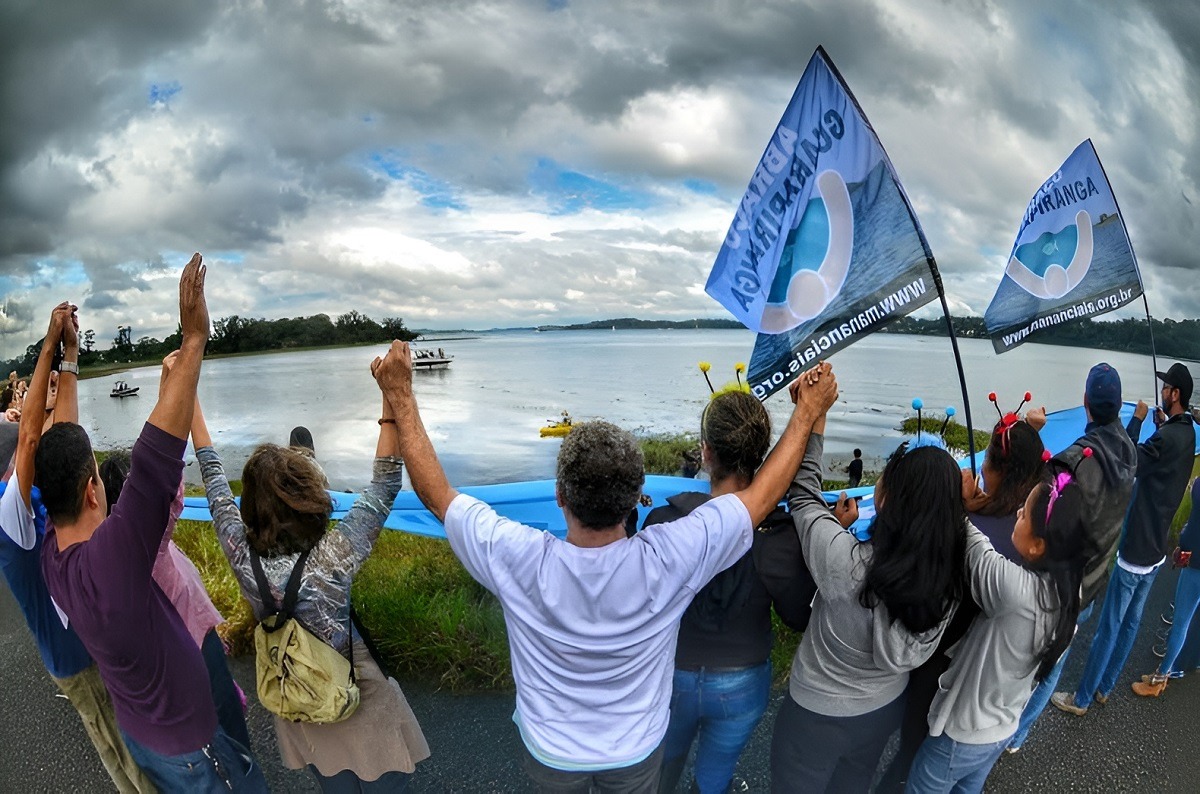 Abraço à Represa de Guarapiranga